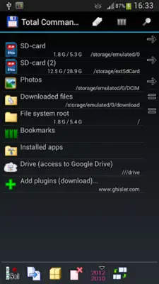 Plugin Drive for Totalcmd android App screenshot 0